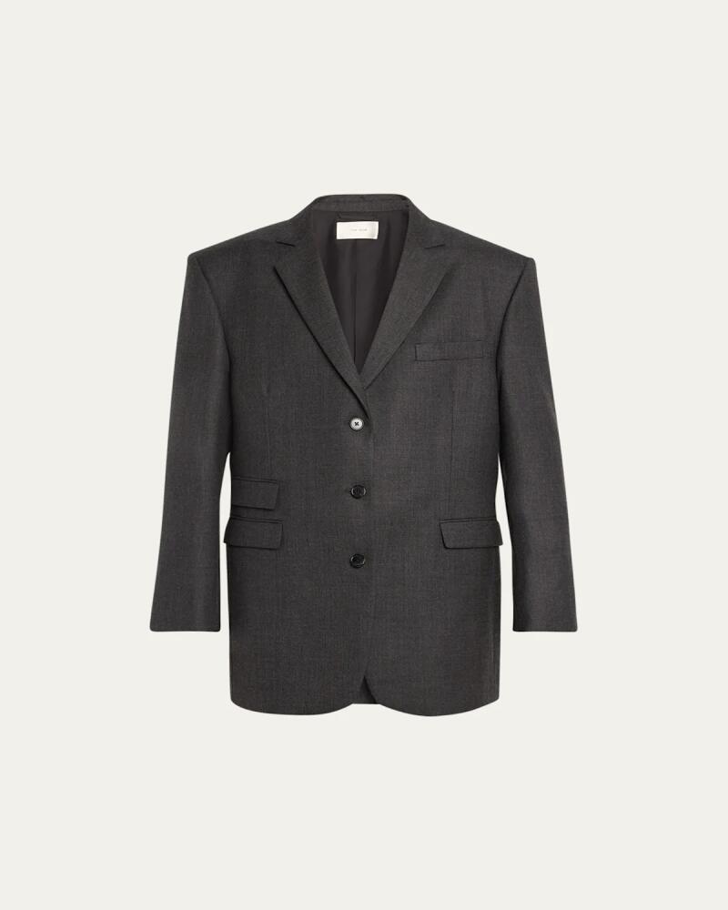 THE ROW Ule Tailored Wool Jacket Cover