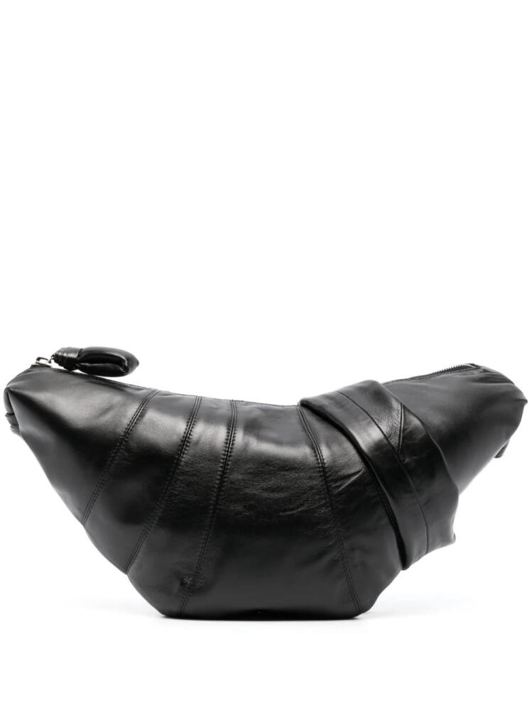 LEMAIRE medium Croissant shoulder bag - Black Cover