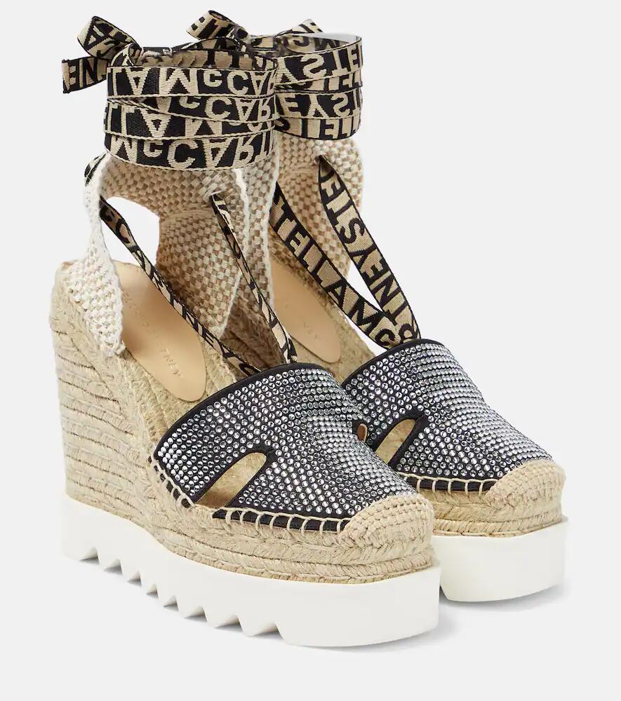 Stella McCartney Embellished espadrille wedges Cover