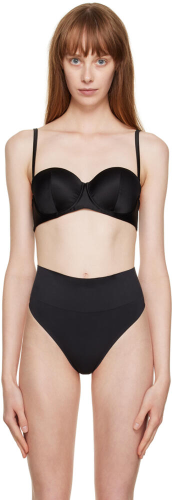 Wolford Black Bandeau Bra Cover