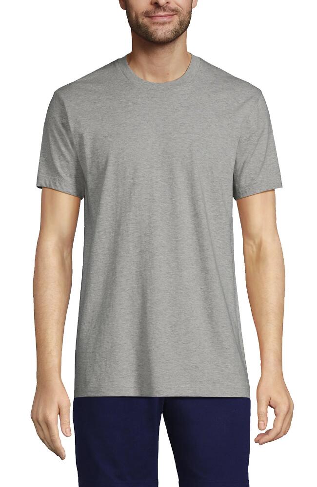 Lands' End Crewneck Undershirt 3 Pack in Gray Heather Cover