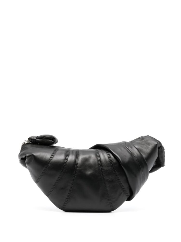 LEMAIRE Croissant small messenger bag - Black Cover