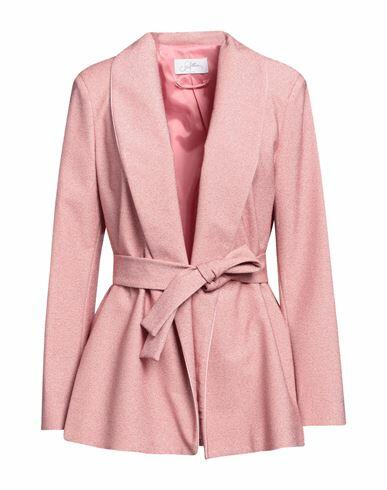 Soallure Woman Blazer Pink Viscose, Polyester, Polyamide, Elastane Cover