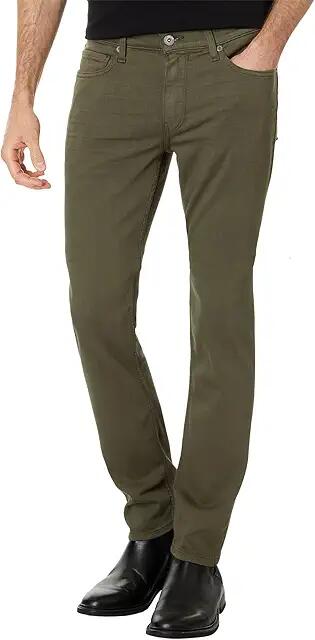 Paige Lennox Transcend Slim Fit Pants (Aged Moss) Men's Clothing Cover