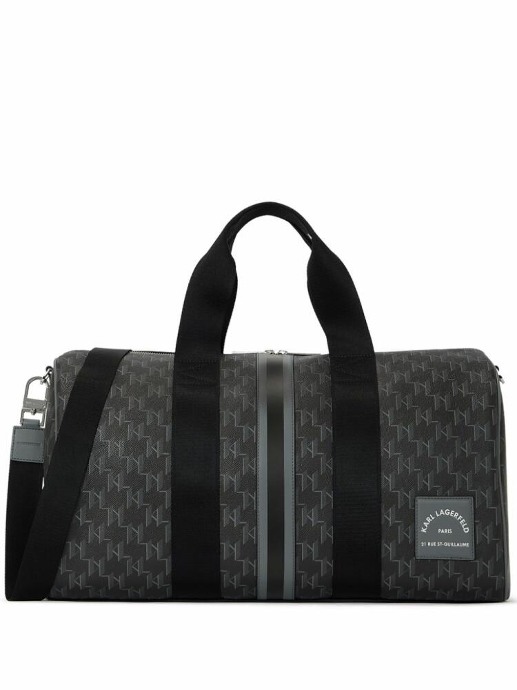 Karl Lagerfeld K/kanvas holdall - Black Cover