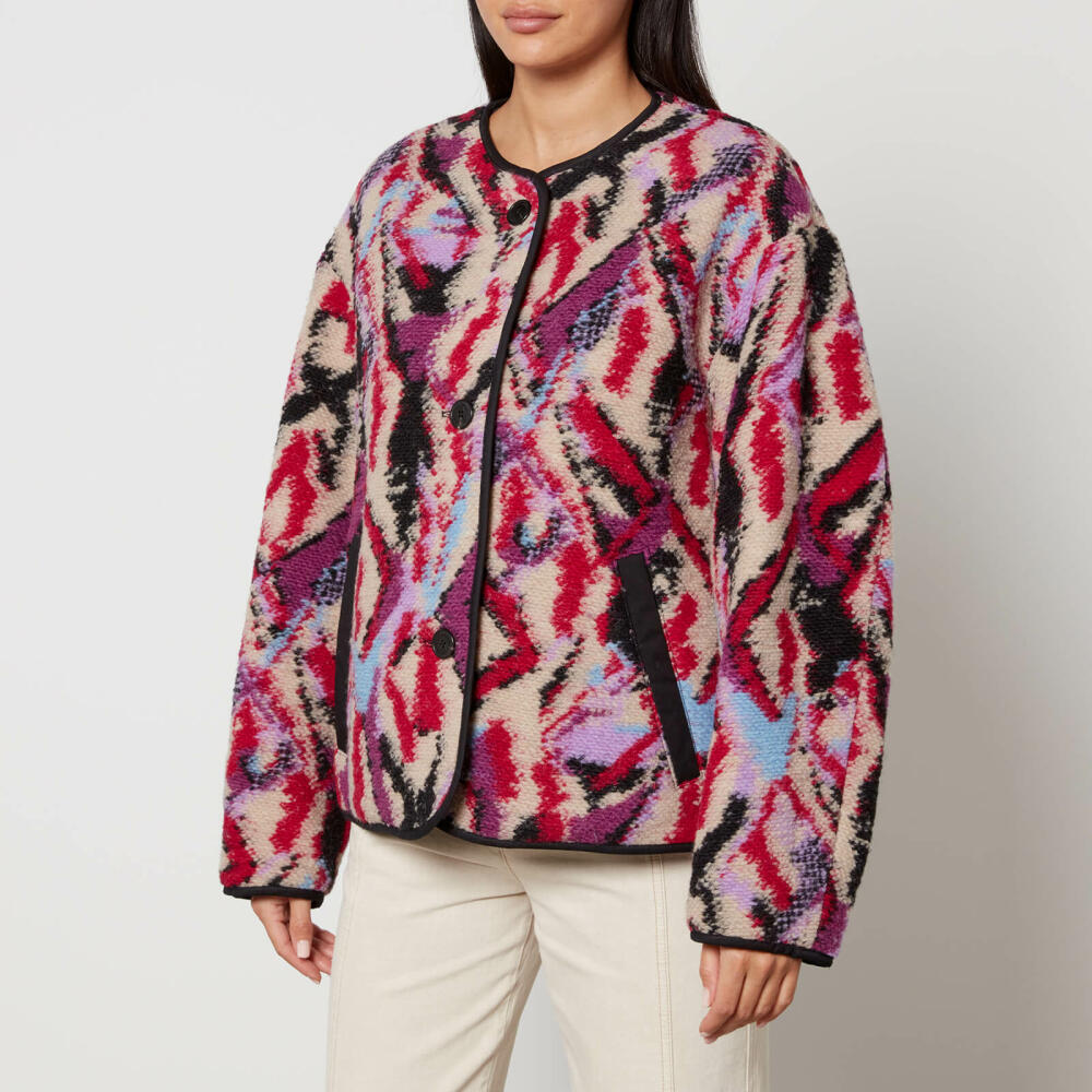 Marant Etoile Himala Reversible Fleece and Quilted Shell Jacket Cover