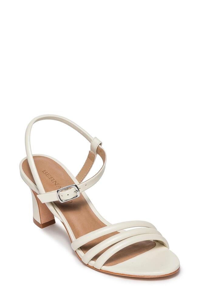 Bernardo Footwear Noor Ankle Strap Sandal in Eggshell Cover