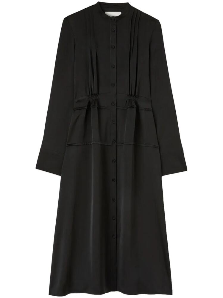 Jil Sander collarless midi dress - Black Cover