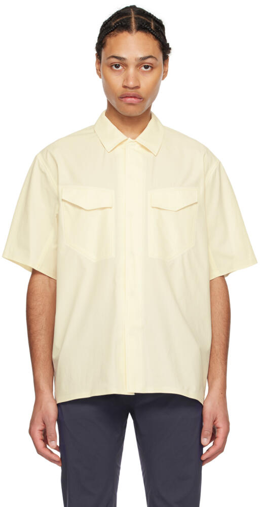 Veilance Beige Field Shirt Cover