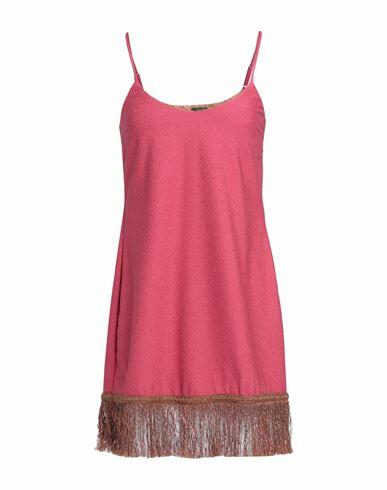 Miss Bikini Luxe Woman Cover-up Magenta Polyamide, Elastane, Metallic fiber Cover