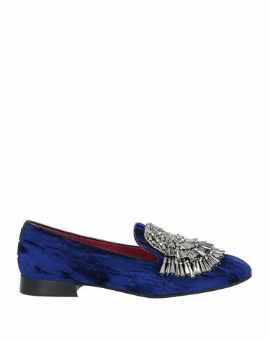 181 Woman Loafers Blue Textile fibers Cover