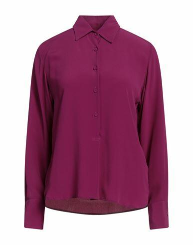 Grifoni Woman Shirt Mauve Acetate, Silk Cover