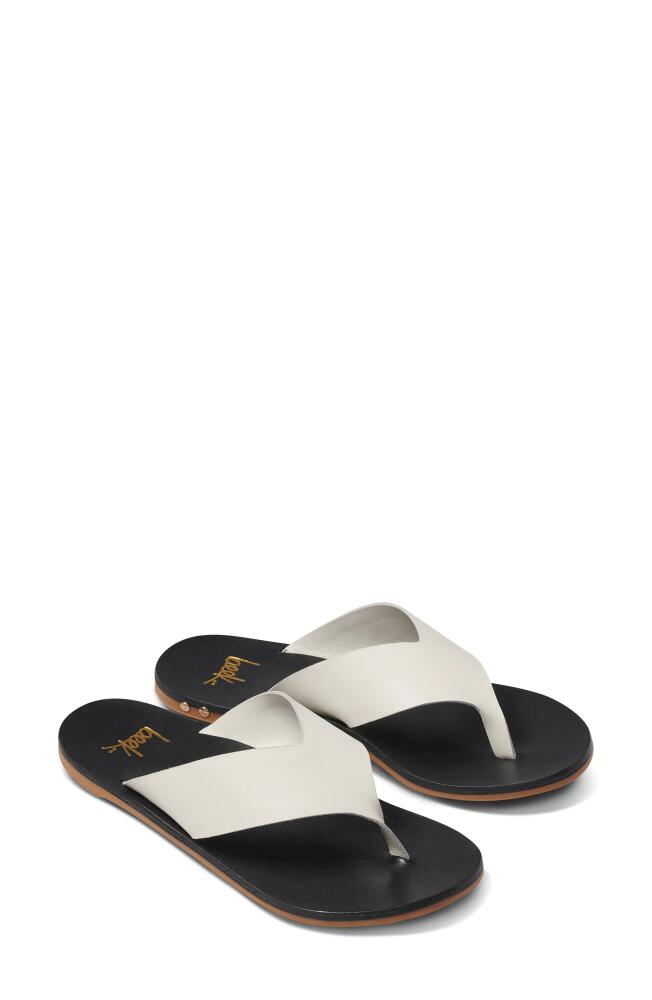 Beek Pip Flip Flop in Vanilla/Black Cover