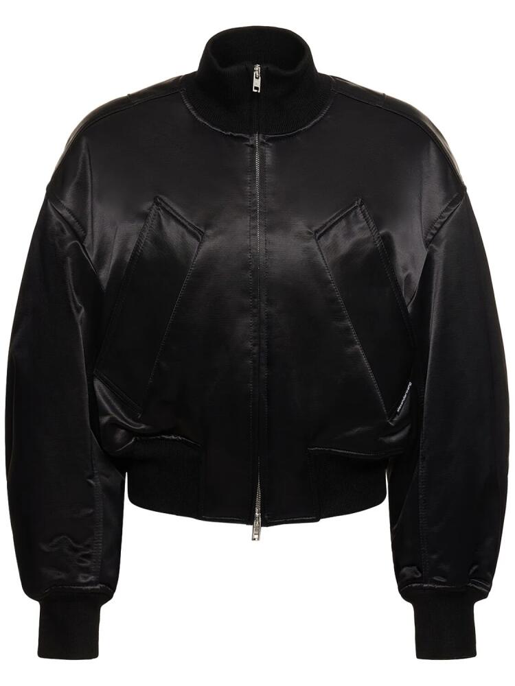 ALEXANDER WANG Cotton Blend Bomber Jacket Cover