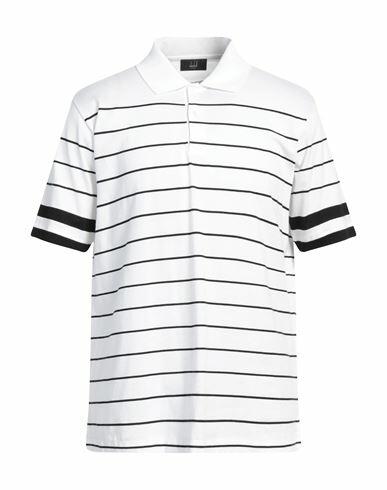 Dunhill Man Polo shirt White Cotton Cover