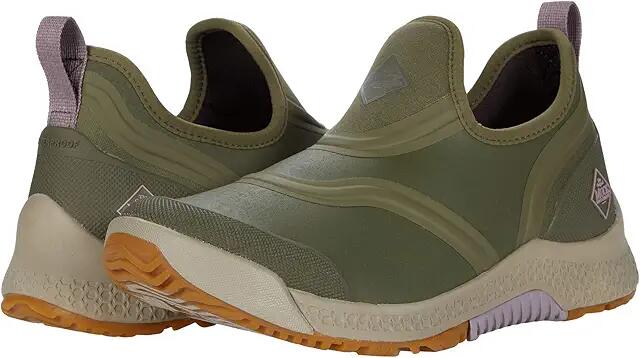 The Original Muck Boot Company Outscape Low (Olive) Women's Shoes Cover