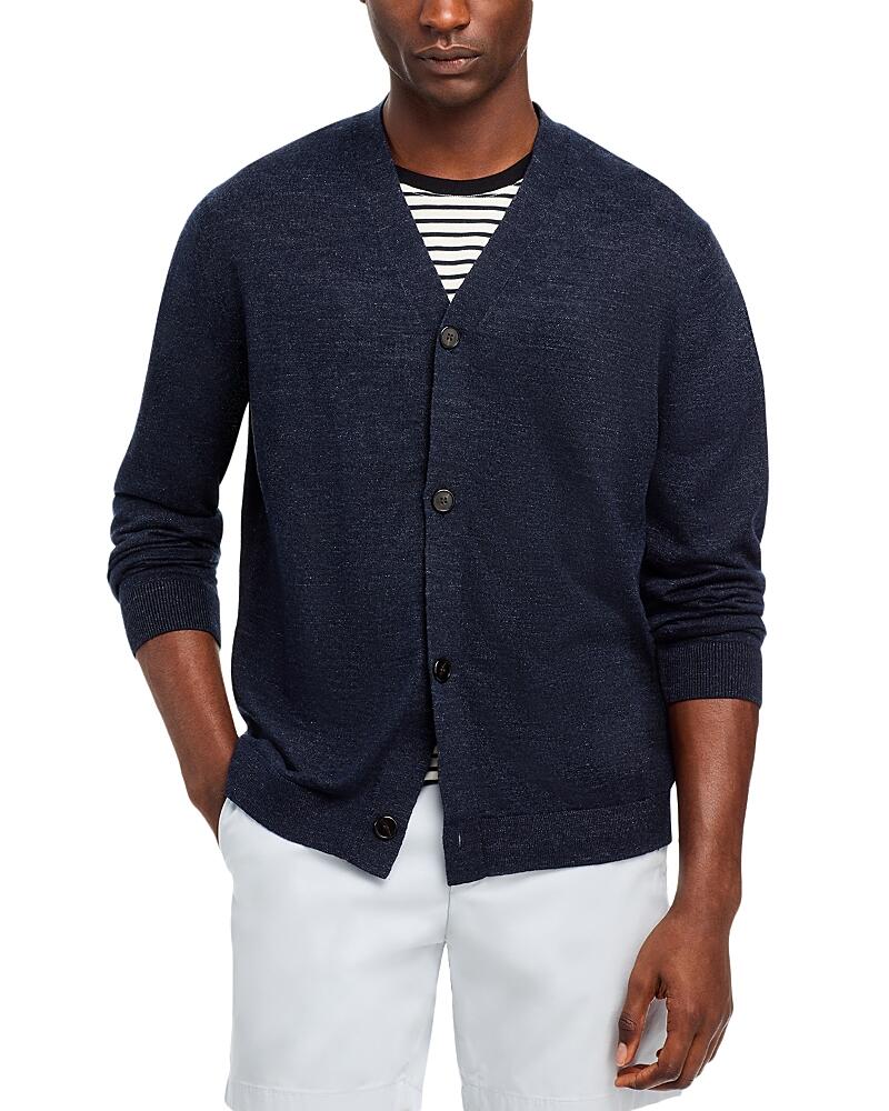 Theory Larus Linen Blend Cardigan Cover