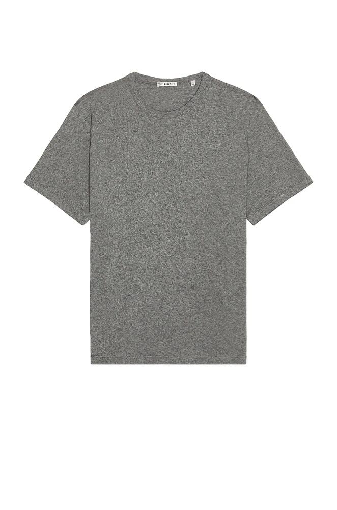 Our Legacy New Box T-Shirt in Grey Cover