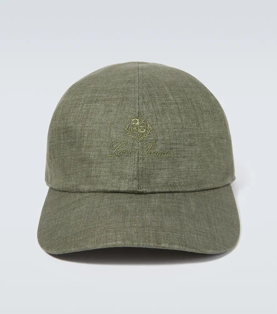 Loro Piana Logo linen hat Cover