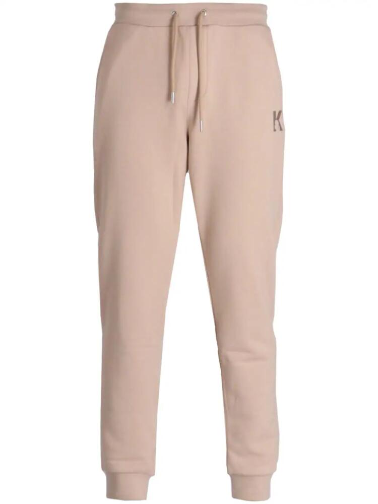 Karl Lagerfeld Ikonik Karl cotton track pants - Neutrals Cover