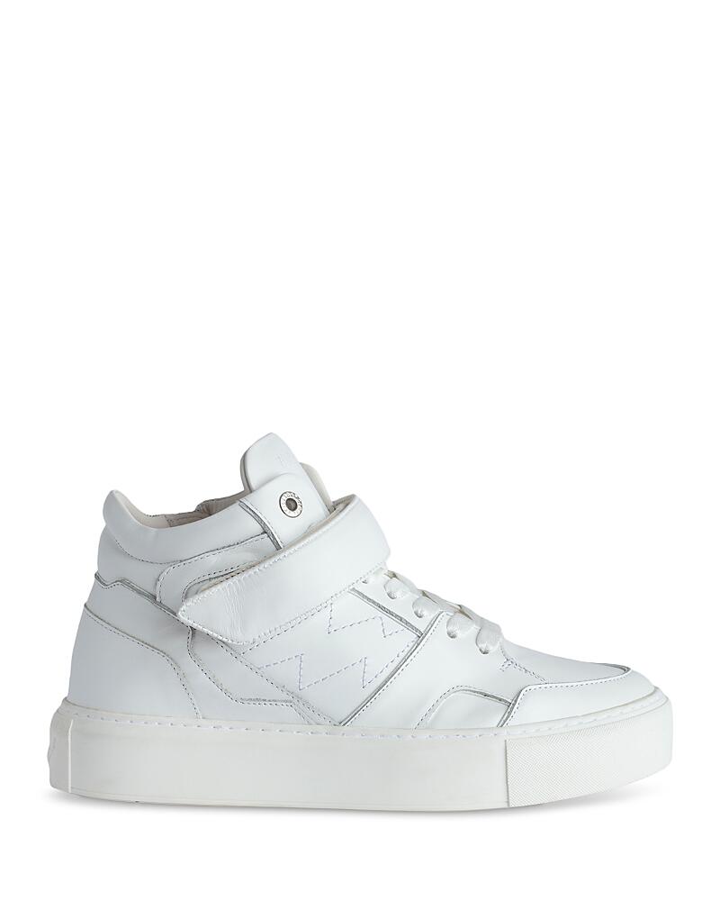 Zadig & Voltaire Women's Flash Chunky Lace Up Mid Top Sneakers Cover