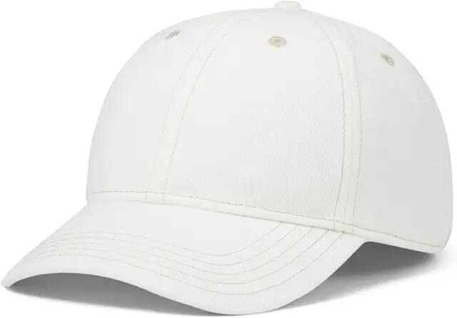 Madewell White Denim Baseball Hat (Tile White) Traditional Hats Cover