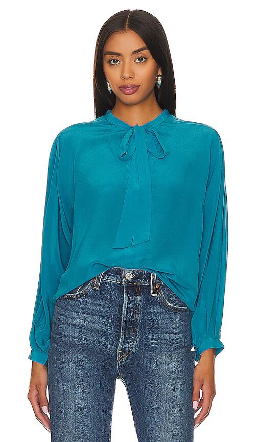 Joie Wells Top in Blue Cover