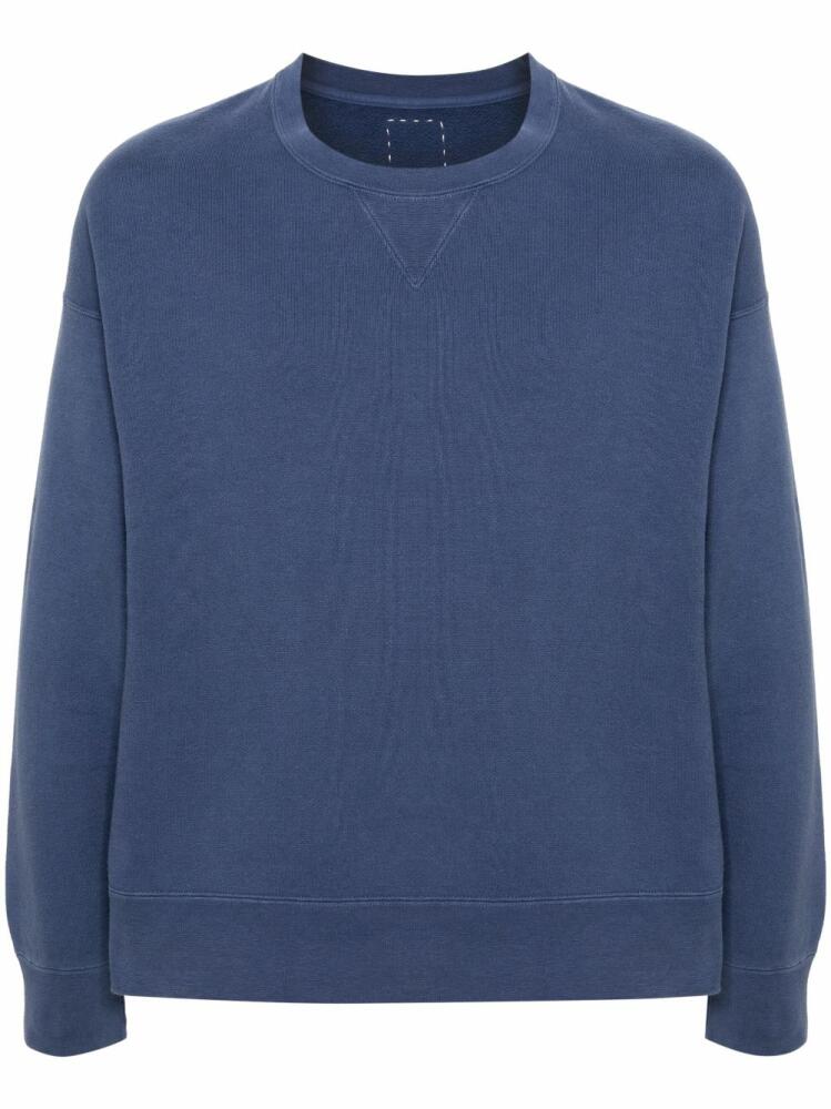 visvim Jumbo cotton-blend sweatshirt - Blue Cover