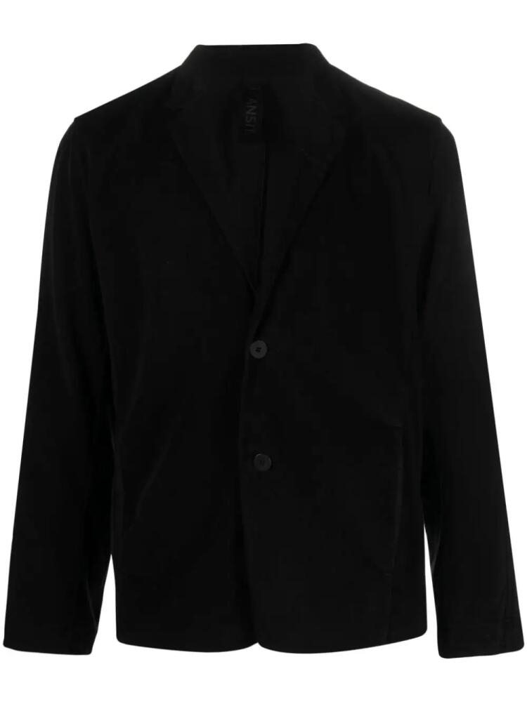 Transit single-breast notch-lapel blazer - Black Cover