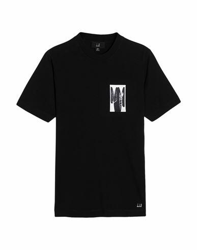 Dunhill Man T-shirt Black Cotton Cover