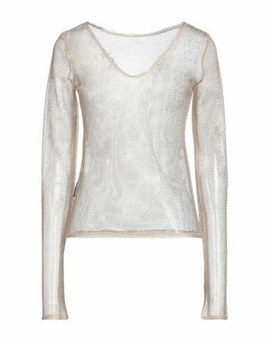 Soallure Woman Top Platinum Polyamide, Metallic fiber Cover