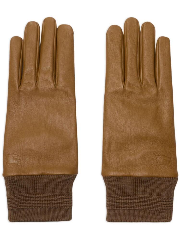 Burberry leather gloves - Brown Cover