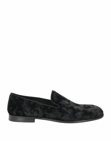 Dolce & gabbana Man Loafers Black Textile fibers Cover