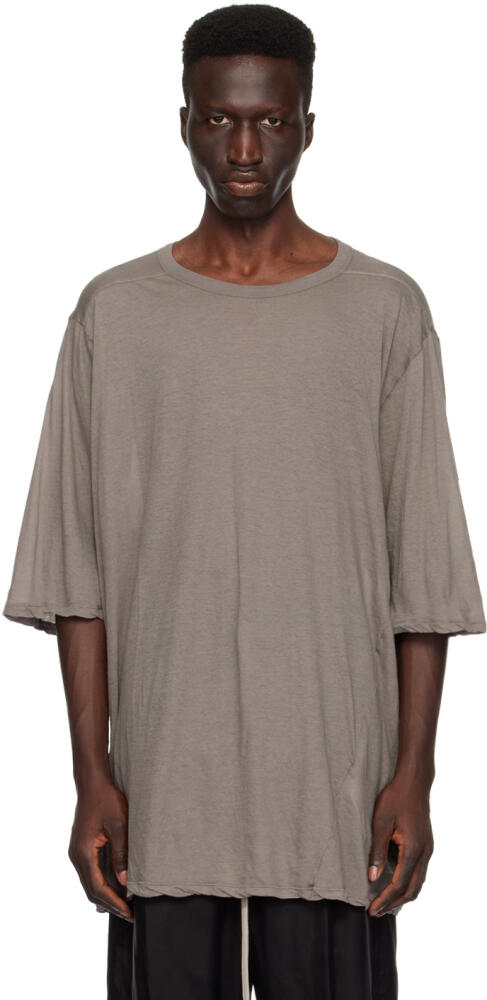 Rick Owens Gray Crewneck T-Shirt Cover