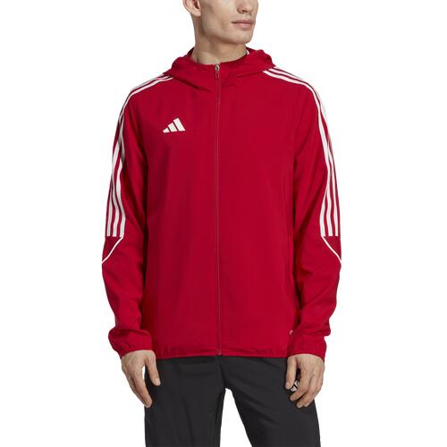 adidas Tiro 23 L Windbreaker - Mens Red/White Cover