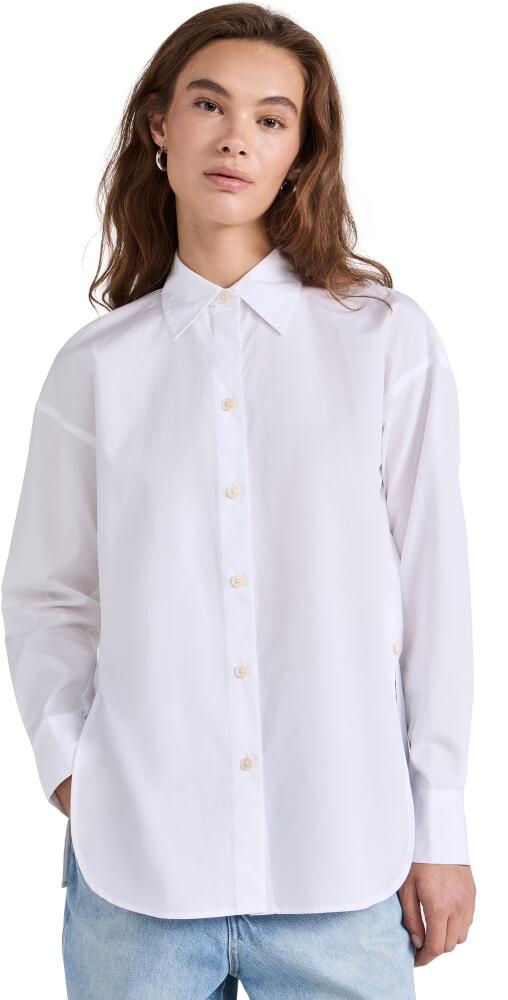 Vince Convertible Button Down Optic White Cover