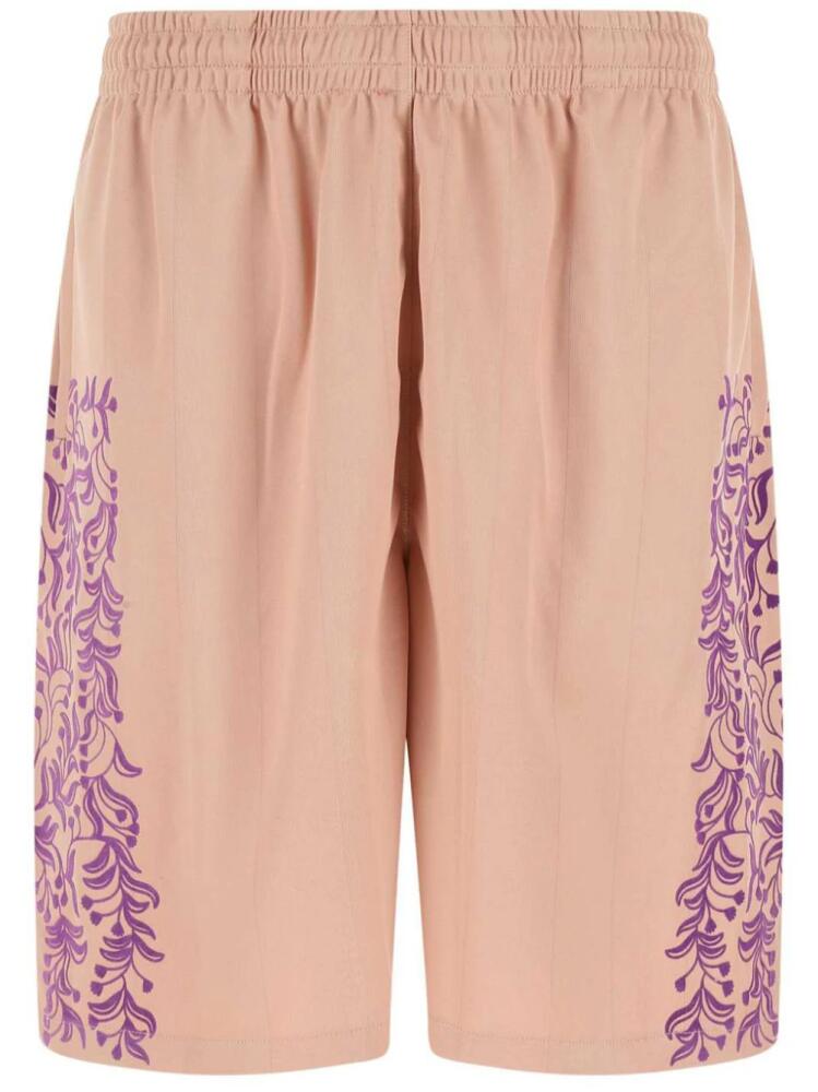 BLUEMARBLE botanical-print bermuda shorts - Pink Cover