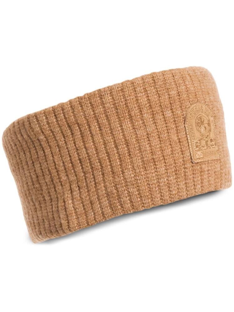 Parajumpers logo-patch headband - Neutrals Cover