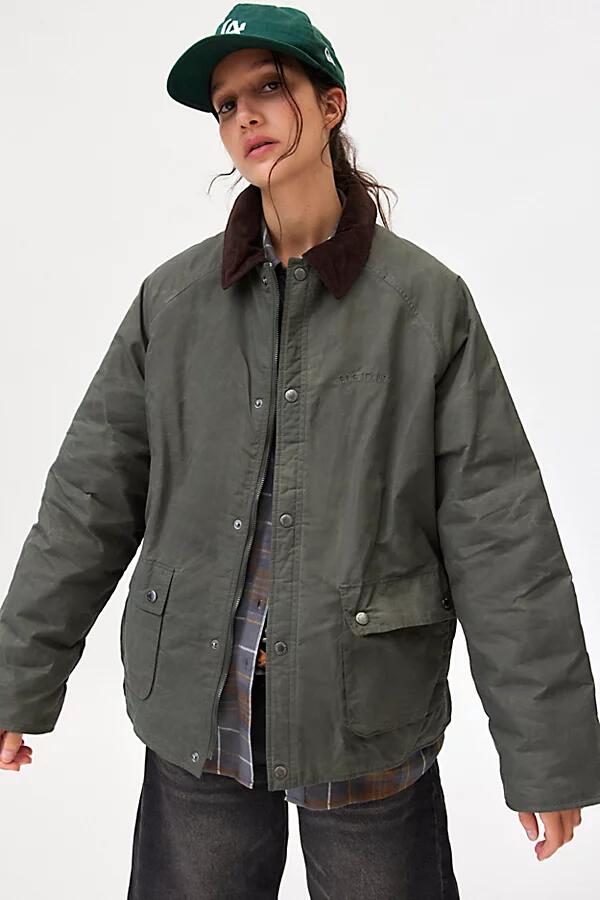 BDG George Waxed Barn Jacket in Dark Grey Cover