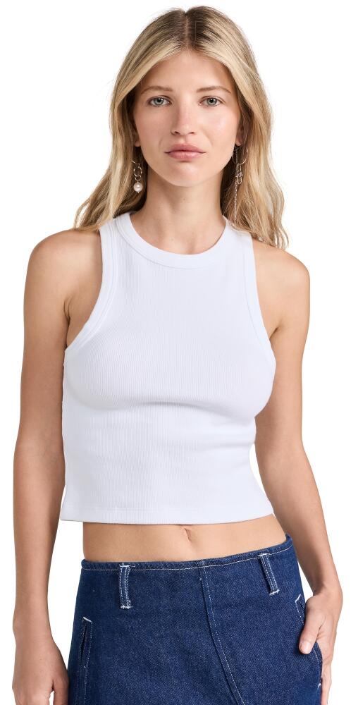 Sold Out NYC The Not So Basic Cropped Tank White Cover