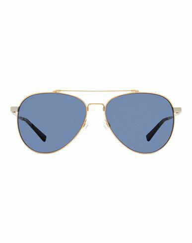 Shinola Shinola Flexon Pilot Sh2101sl Sunglasses Sunglasses Gold Metal, Acetate Cover