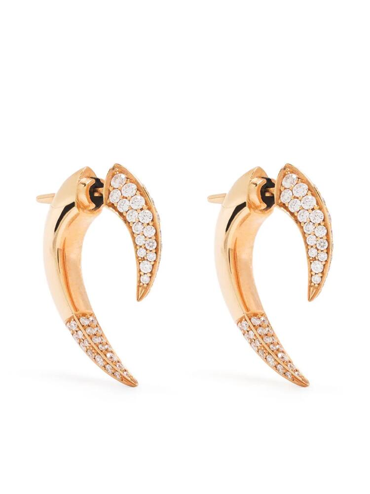 Shaun Leane 18kt rose gold Talon diamond earrings Cover