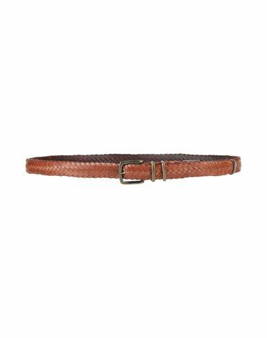 Eleventy Man Belt Brown Leather Cover