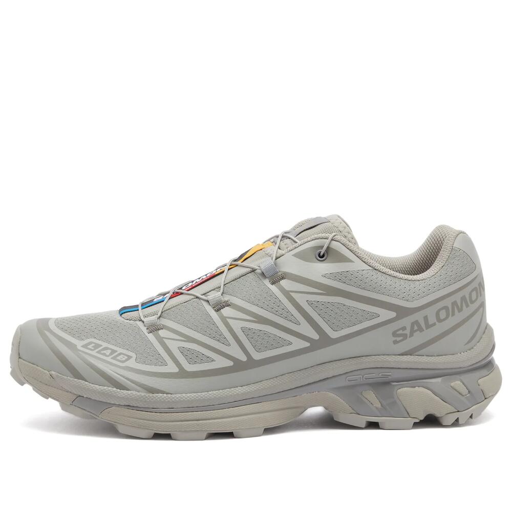 Salomon XT-6 Sneakers in Ghost Gray/Ghost Gray/Gray Flannel Cover