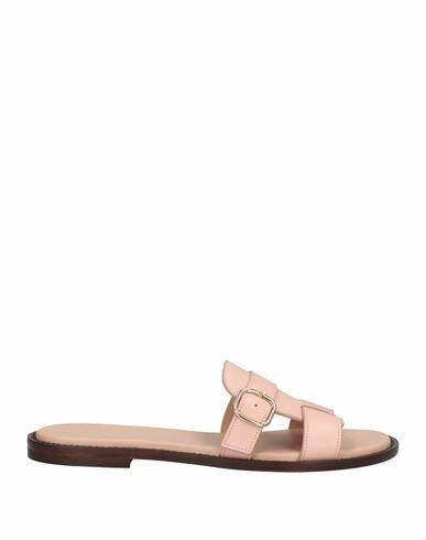 Doucal's Woman Sandals Light pink Leather Cover