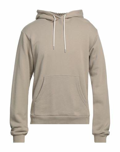 John Elliott Man Sweatshirt Dove grey Cotton, Polyurethane Cover