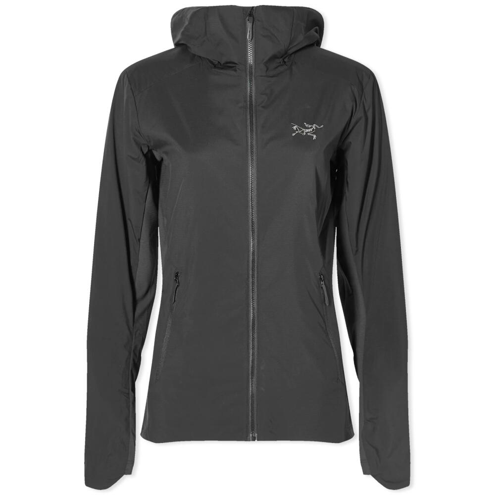 Arc'teryx Women's Atom Lightweight Hoodie Jacket in Black Cover