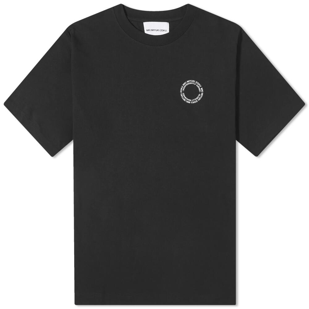 MKI Men's Circle T-Shirt in Black Cover