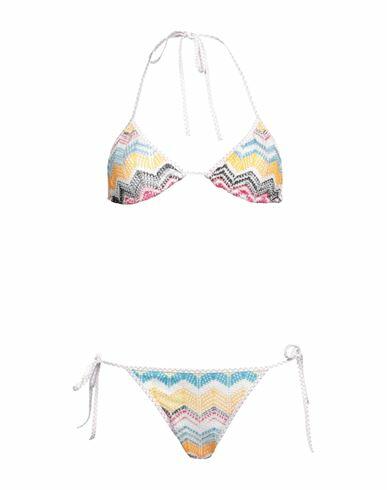 Missoni Woman Bikini White Viscose Cover