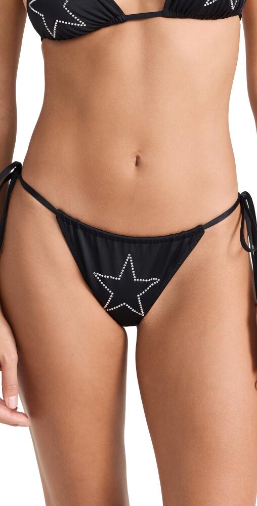 Stella McCartney Diamante Star Tie Side Bottoms Black Cover